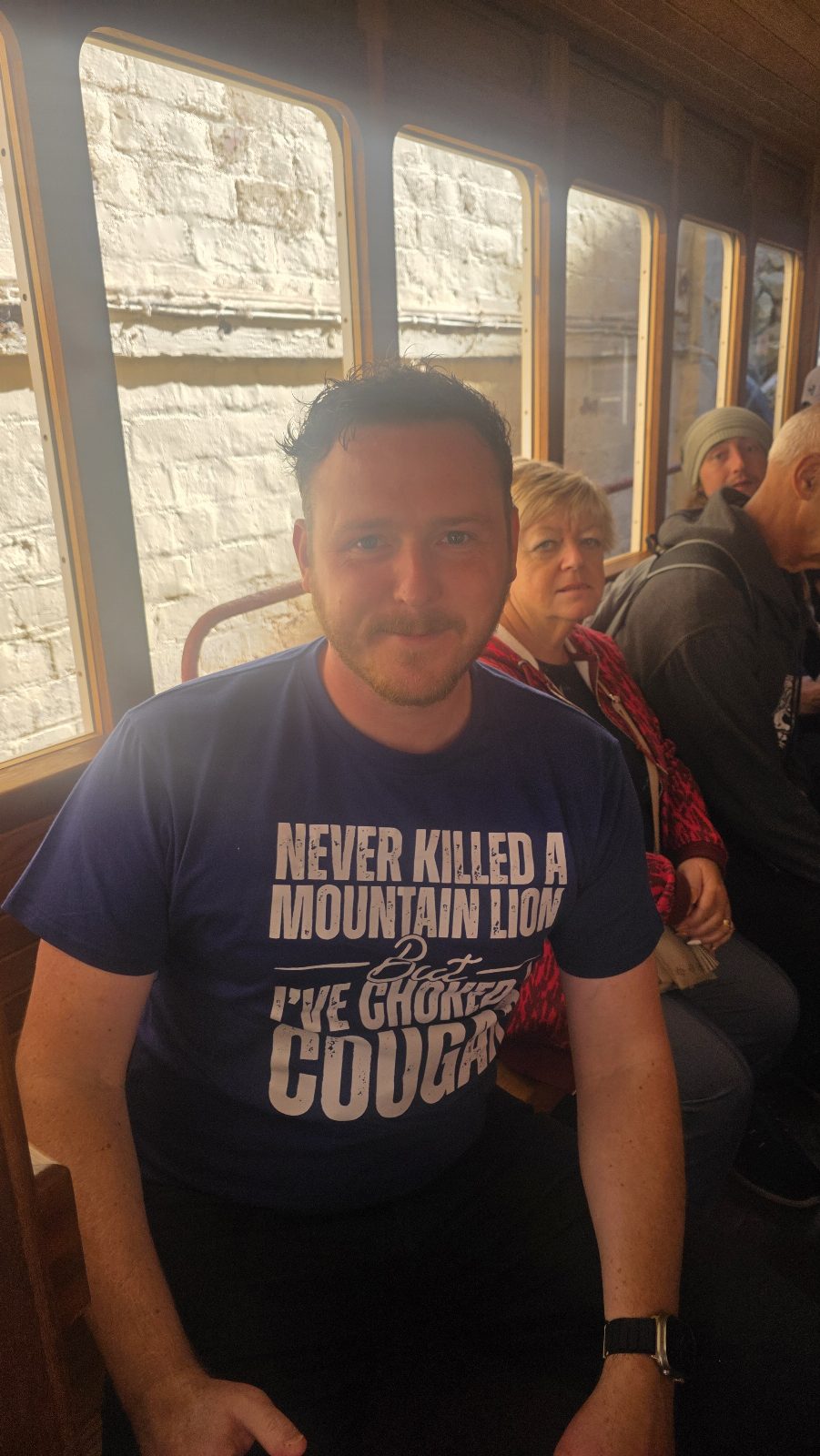 Ride the cliff tramway